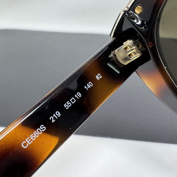 Chloe Oversized Sunglasses CE660S 219 55-19-140 Havana Tortoise chloé main image 10